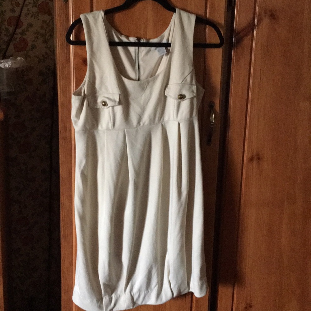 White winter dress